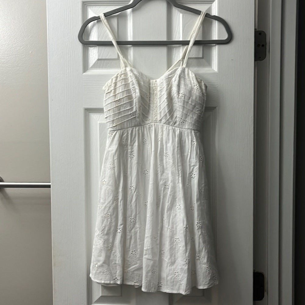 Whit Eyelet Sundress